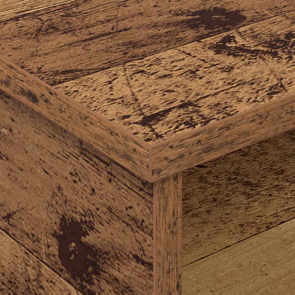 Sengebord Gammelt træ 40 x 31 x 15 cm Konstrueret træ