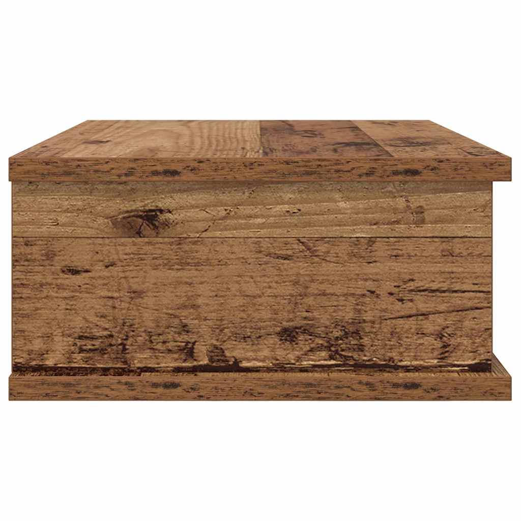 Sengebord Gammelt træ 40 x 31 x 15 cm Konstrueret træ
