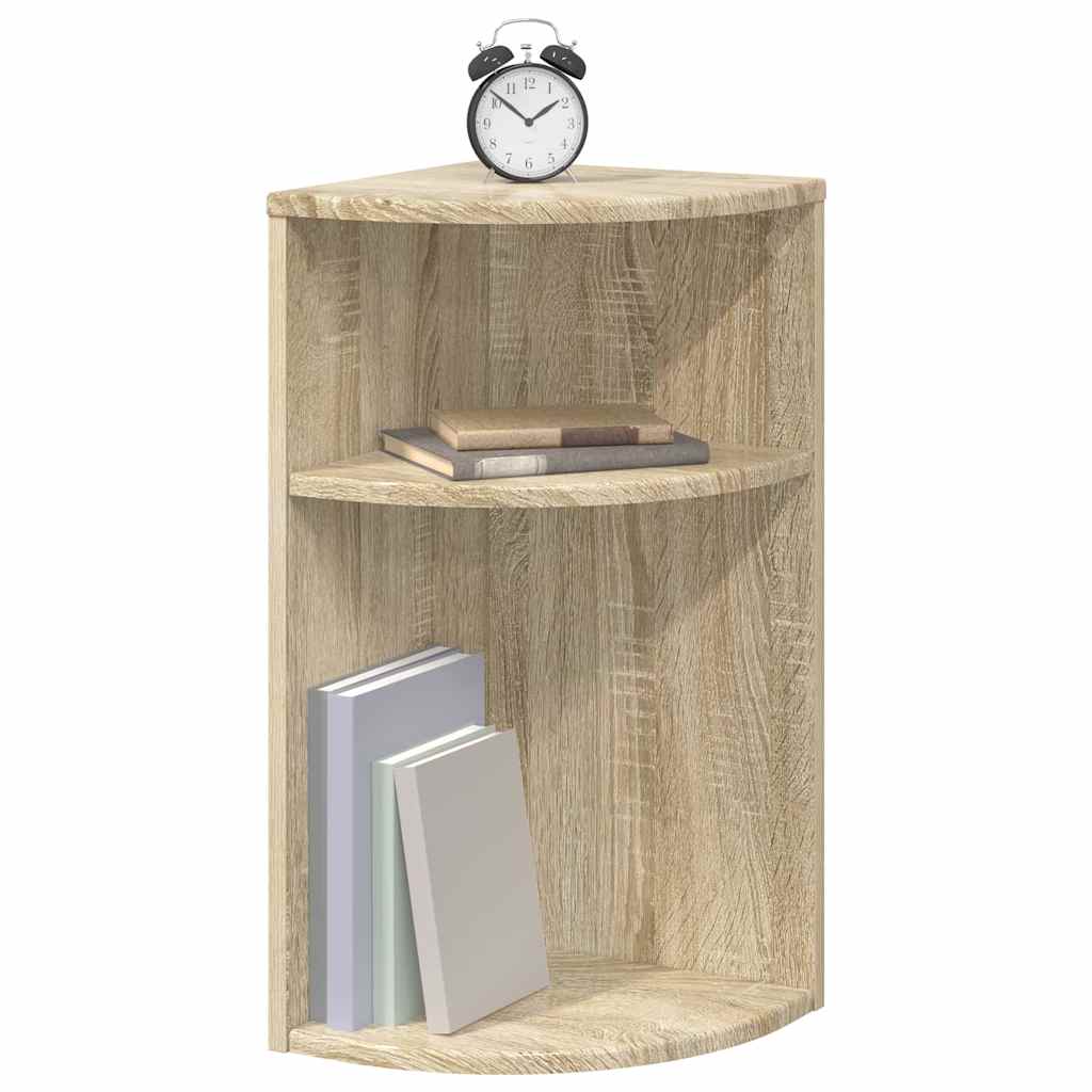 Endebord Sonoma eg 29,6 x 29,6 x 60 cm Konstrueret træ