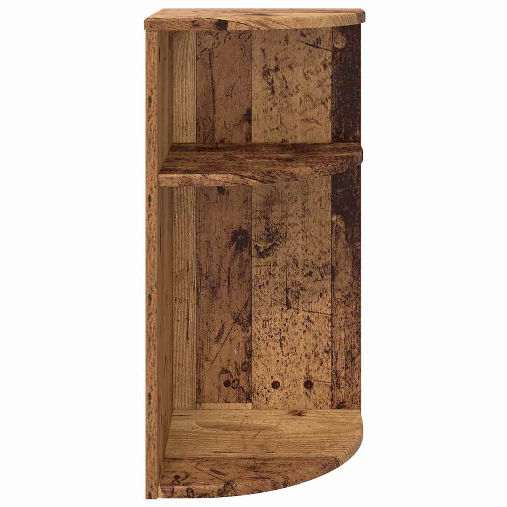 Endebord Gammelt træ 29,6 x 29,6 x 60 cm Konstrueret træ