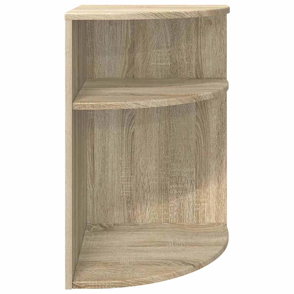 Endebord Sonoma eg 39,7 x 39,7 x 60 cm Konstrueret træ