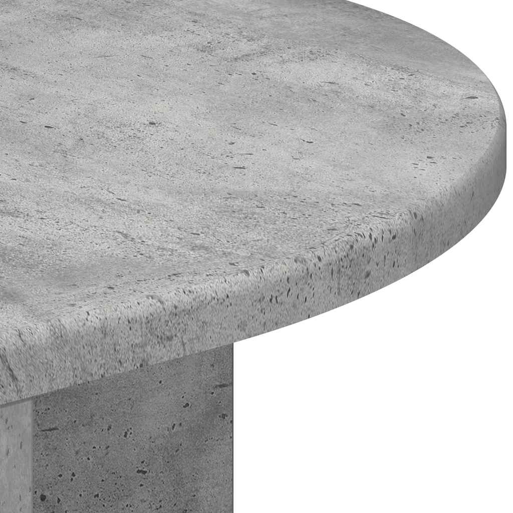 Endebord Beton Grå 39,7 x 39,7 x 60 cm Konstrueret træ