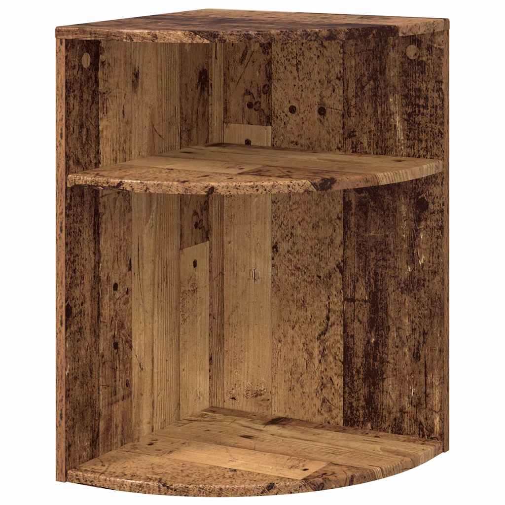 Endebord Gammelt træ 39,7 x 39,7 x 60 cm Konstrueret træ