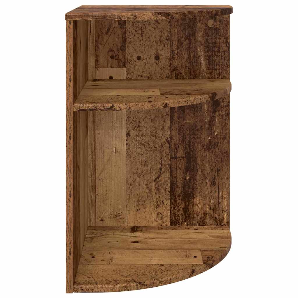 Endebord Gammelt træ 39,7 x 39,7 x 60 cm Konstrueret træ
