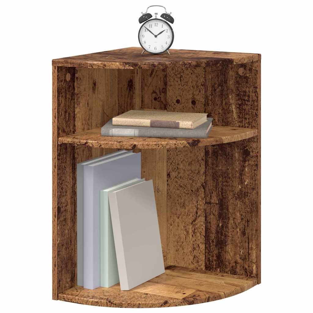Endebord Gammelt træ 39,7 x 39,7 x 60 cm Konstrueret træ