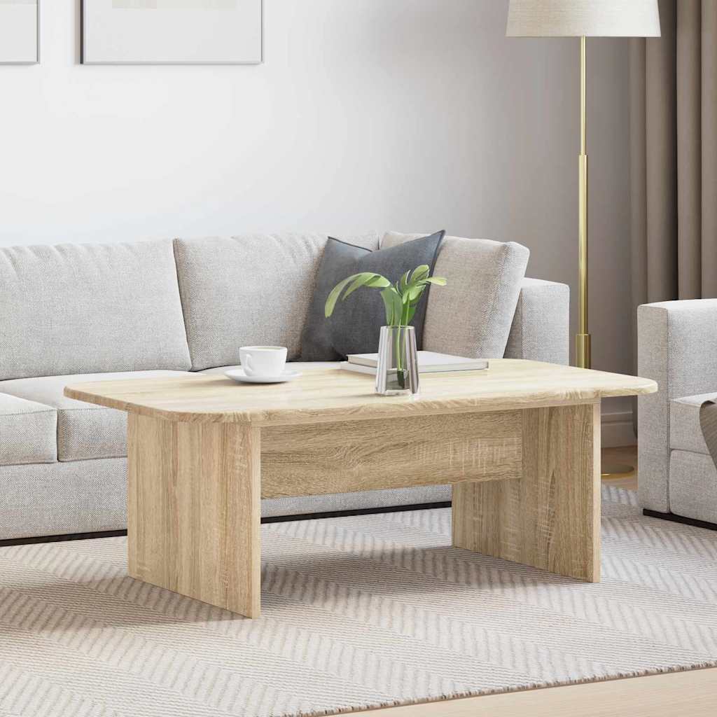 Sofabord Sonoma eg 93 x 53 x 33 cm Konstrueret træ
