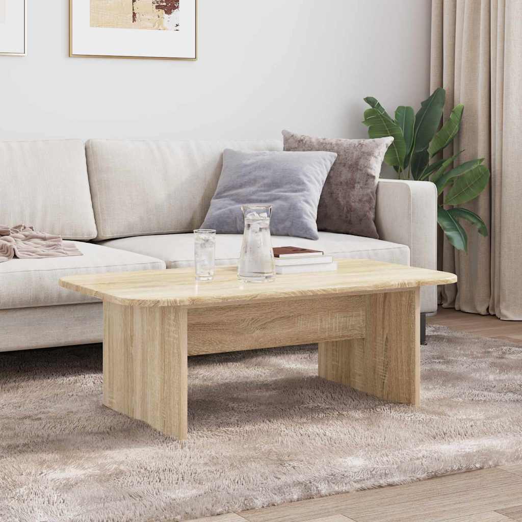 Sofabord Sonoma eg 93 x 53 x 33 cm Konstrueret træ