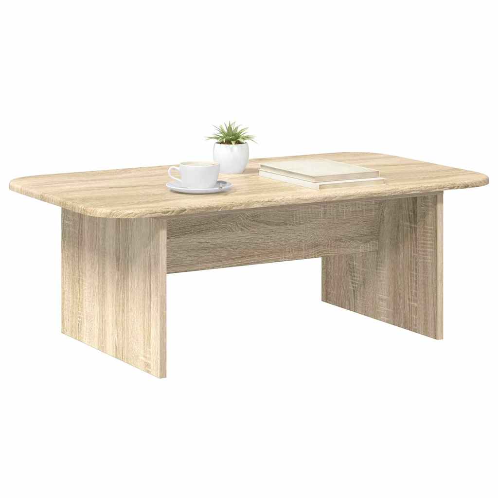 Sofabord Sonoma eg 93 x 53 x 33 cm Konstrueret træ