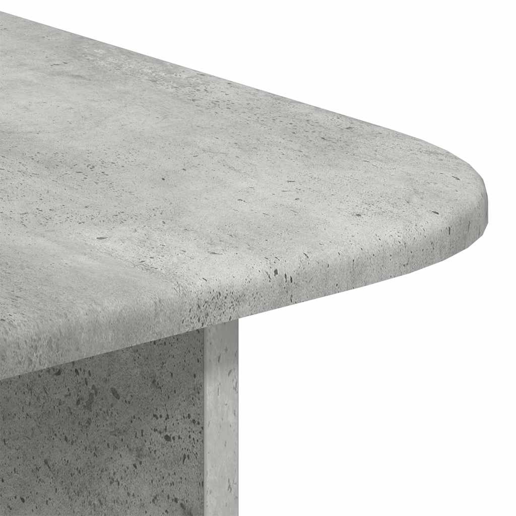 Sofabord Beton Grå 93 x 53 x 33 cm Konstrueret træ