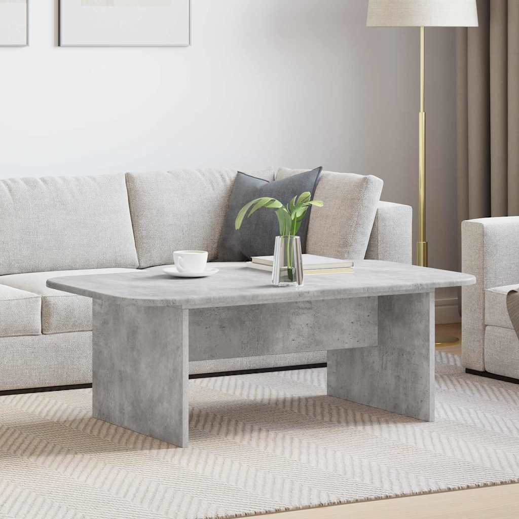 Sofabord Beton Grå 93 x 53 x 33 cm Konstrueret træ