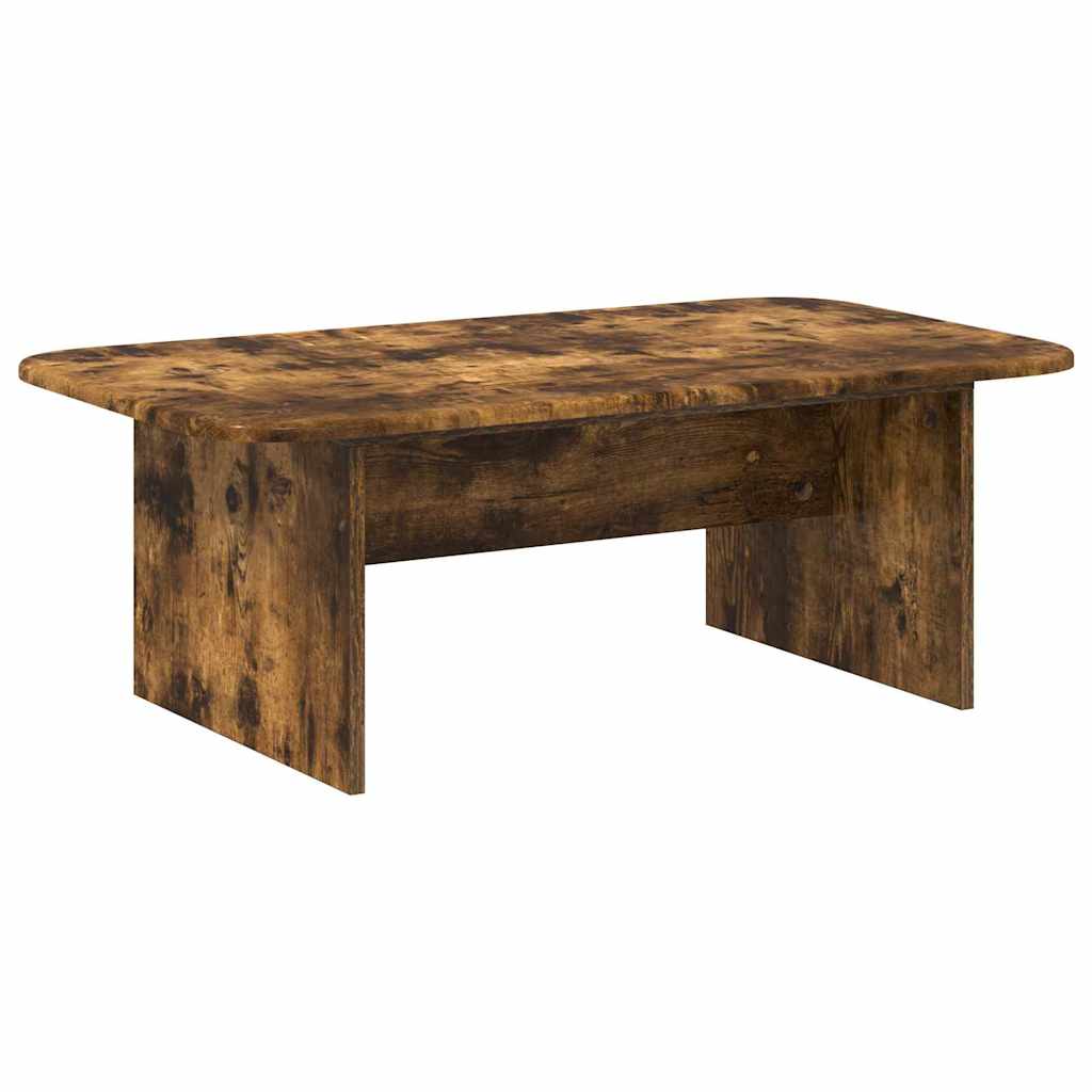 Sofabord Røget eg 93 x 53 x 33 cm Konstrueret træ