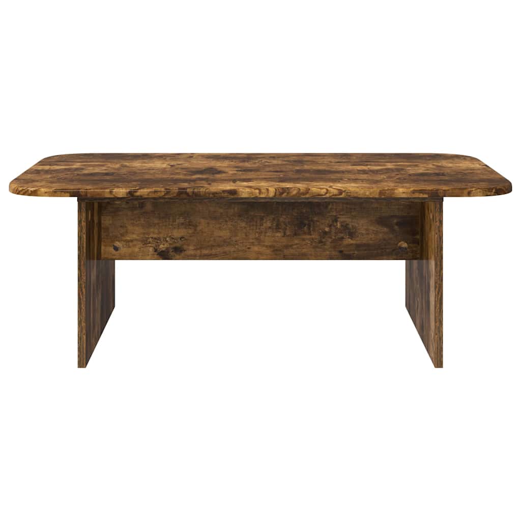 Sofabord Røget eg 93 x 53 x 33 cm Konstrueret træ