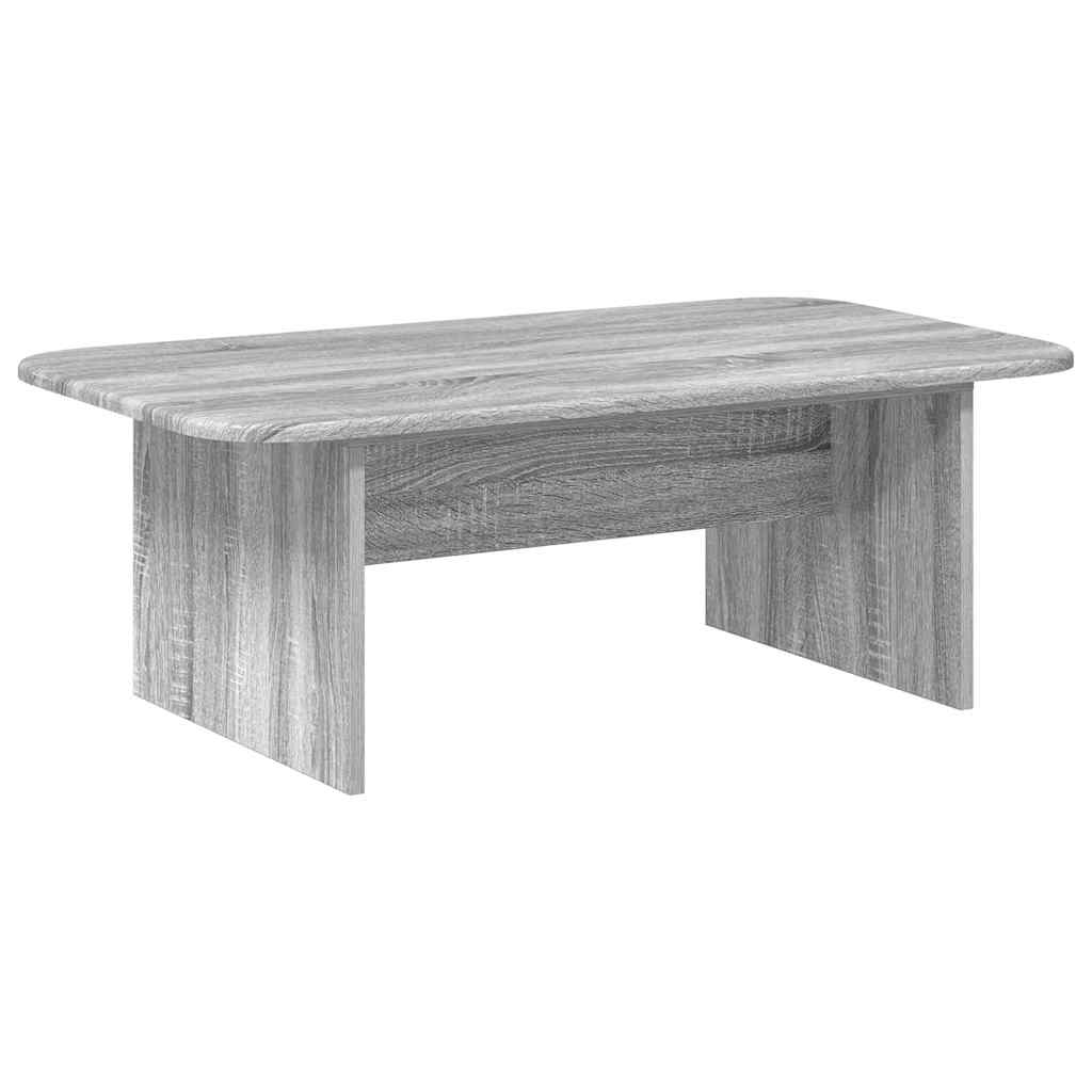 Sofabord Grå Sonoma 93 x 53 x 33 cm Konstrueret træ