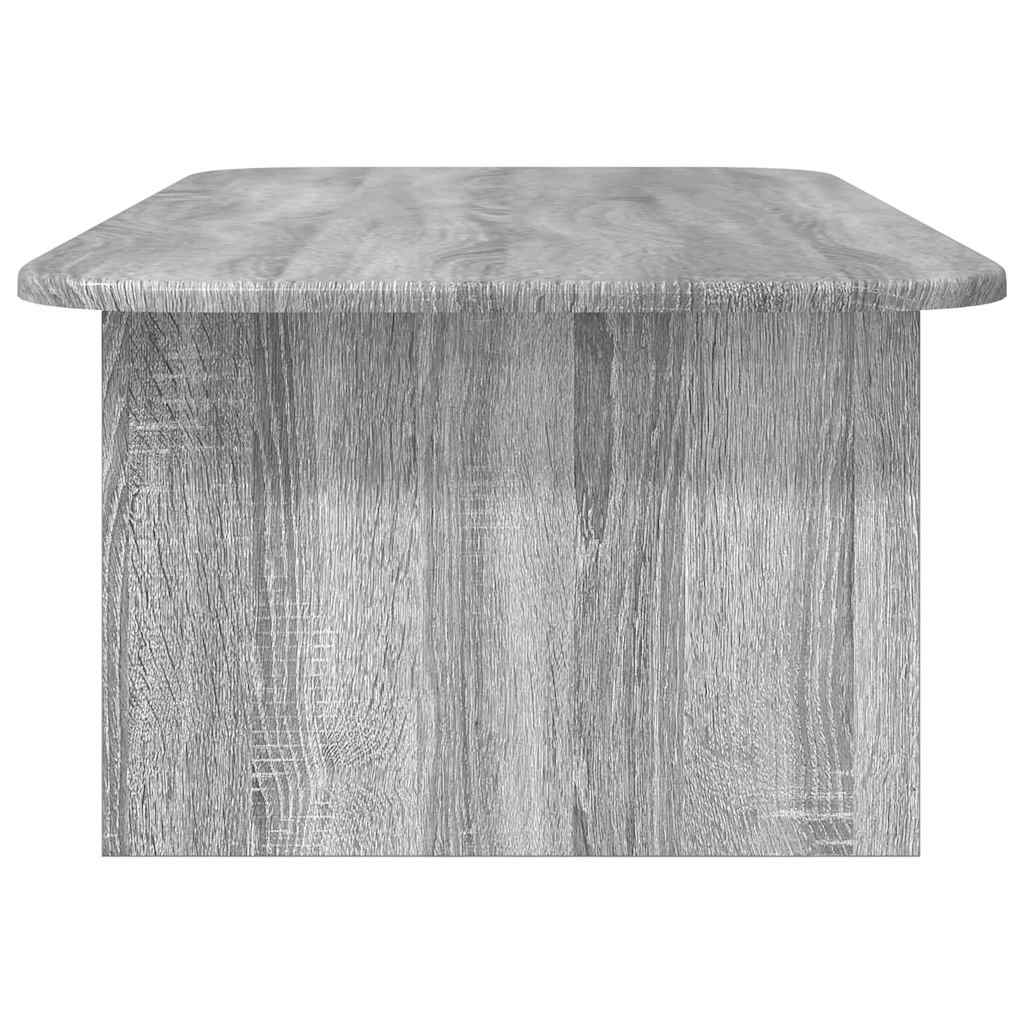 Sofabord Grå Sonoma 93 x 53 x 33 cm Konstrueret træ