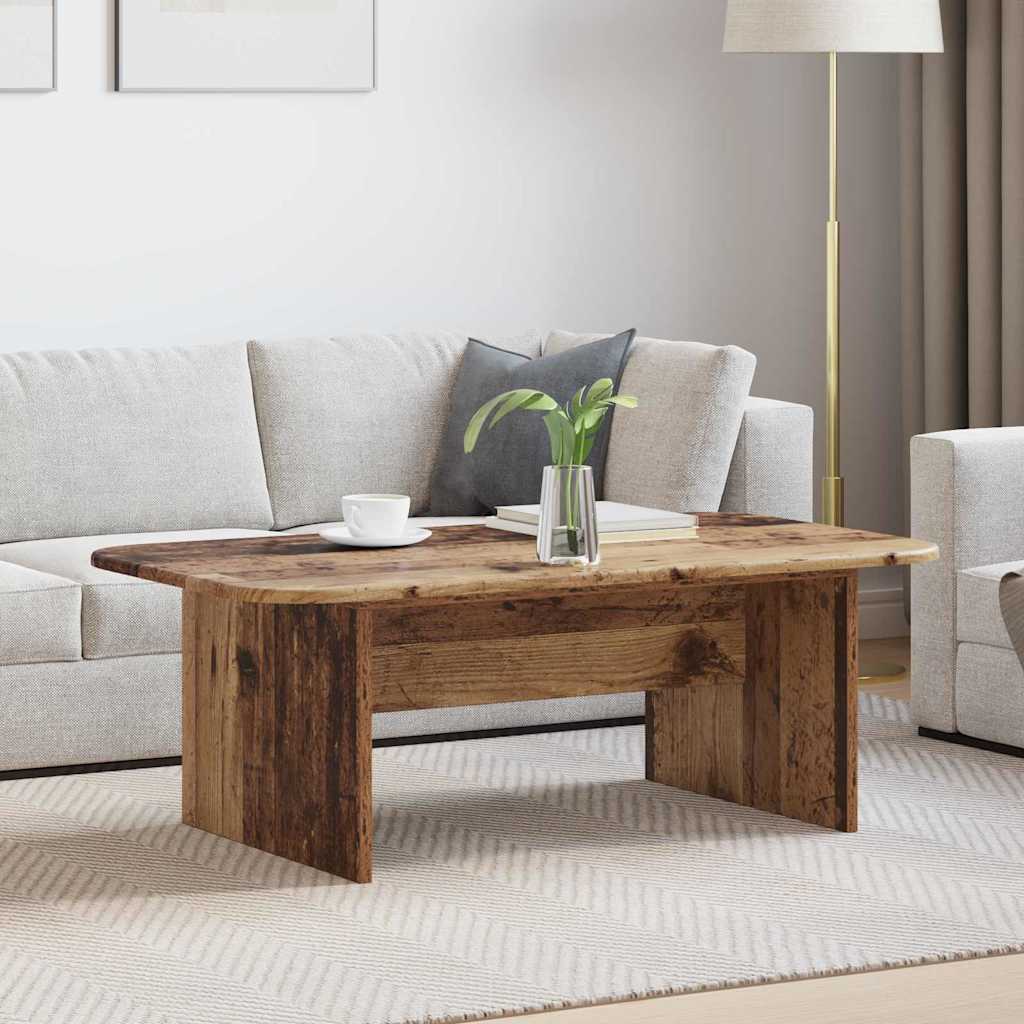 Sofabord Gammelt træ 93 x 53 x 33 cm Konstrueret træ