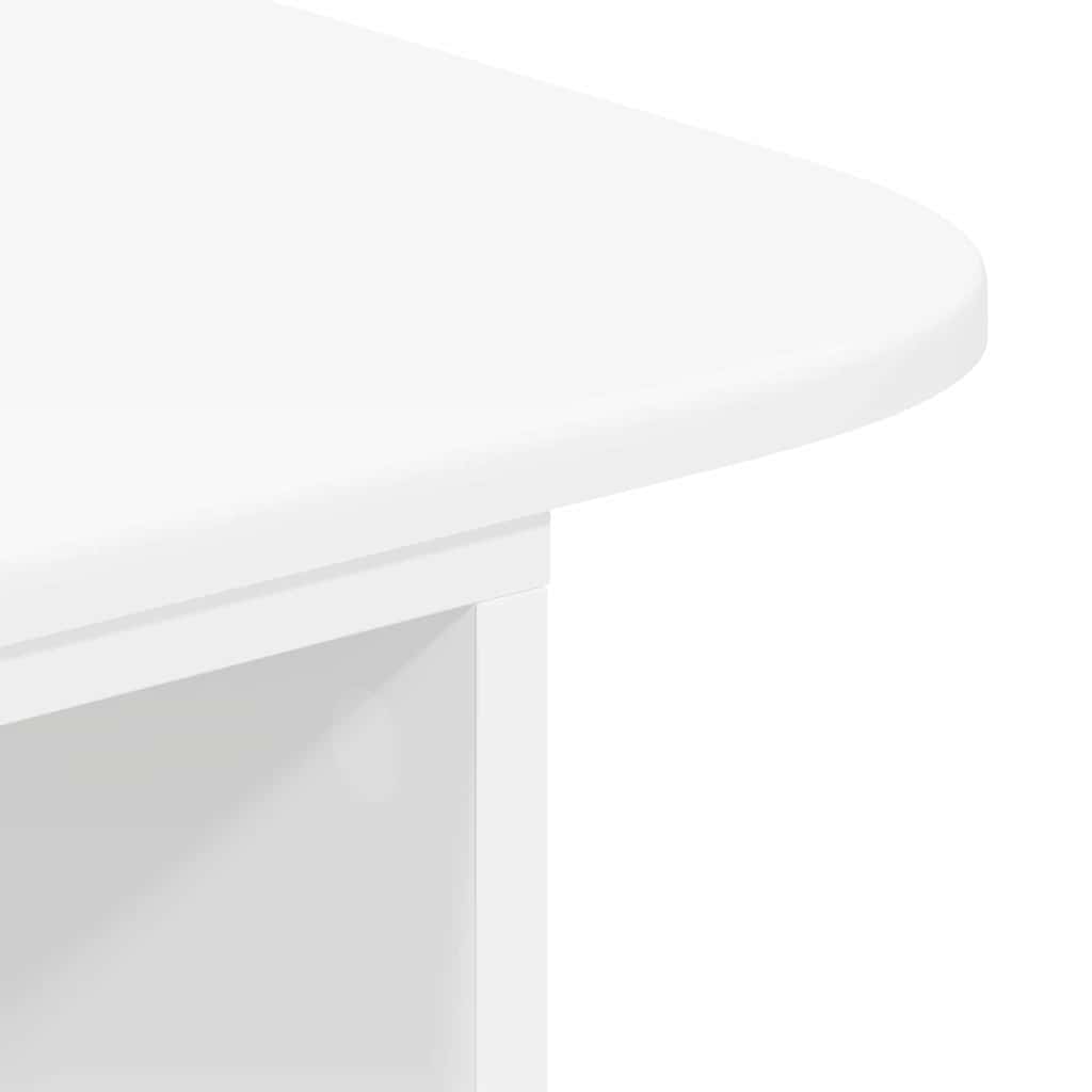 Konsolbord Hvid 93 x 40 x 75 cm Konstrueret træ