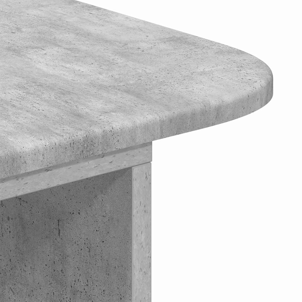 Konsolbord Beton Grå 93 x 40 x 75 cm Konstrueret træ