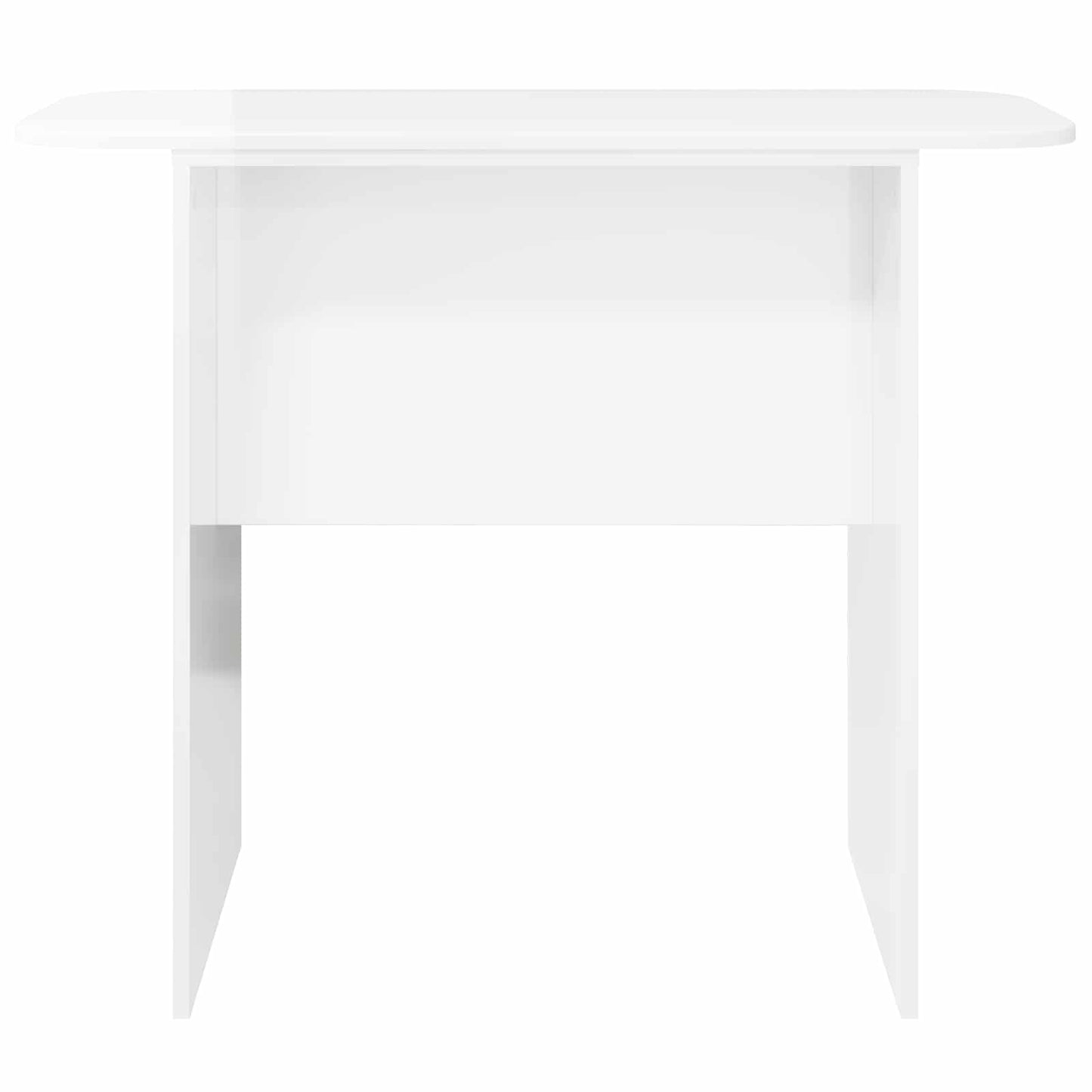 Konsolbord Høj gloss hvid 93 x 40 x 75 cm Konstrueret træ