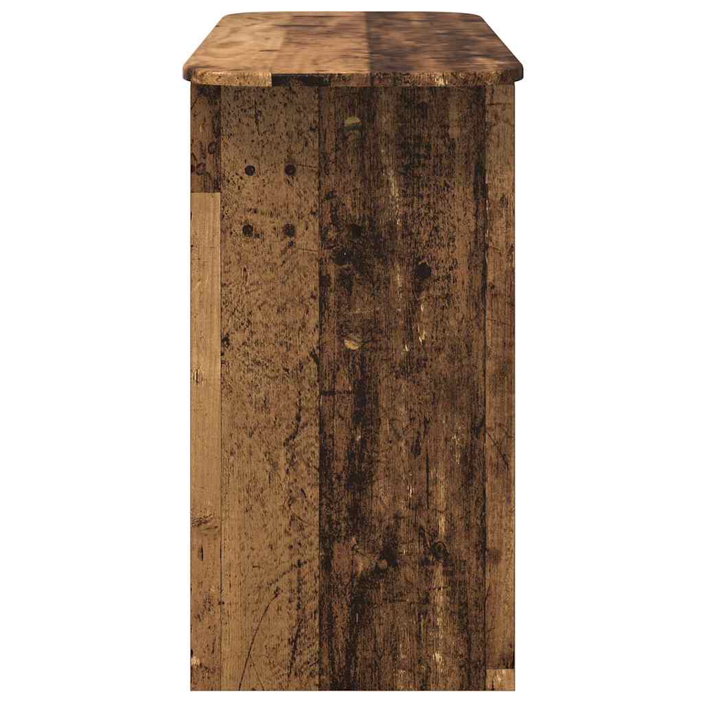 Konsolbord Gammelt træ 93 x 40 x 75 cm Konstrueret træ
