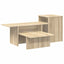 Konsolbord Sonoma eg 91,5 x 35 x 38,5 cm Konstrueret træ