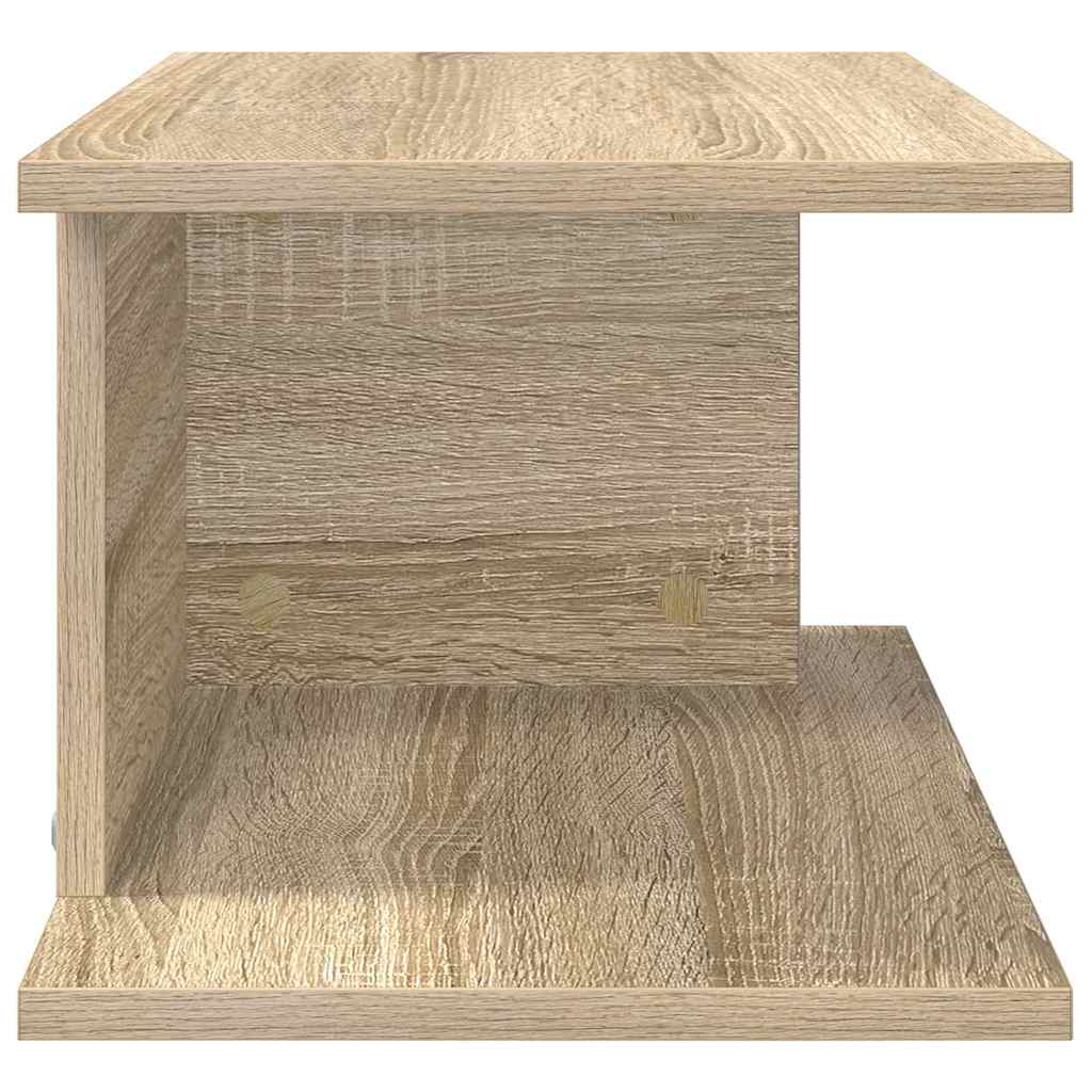 Sengebord 2 stk. Sonoma eg 40 x 30 x 25 cm Konstrueret træ