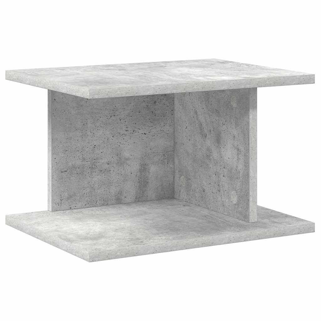 Sengebord Beton Grå 40 x 30 x 25 cm Konstrueret træ