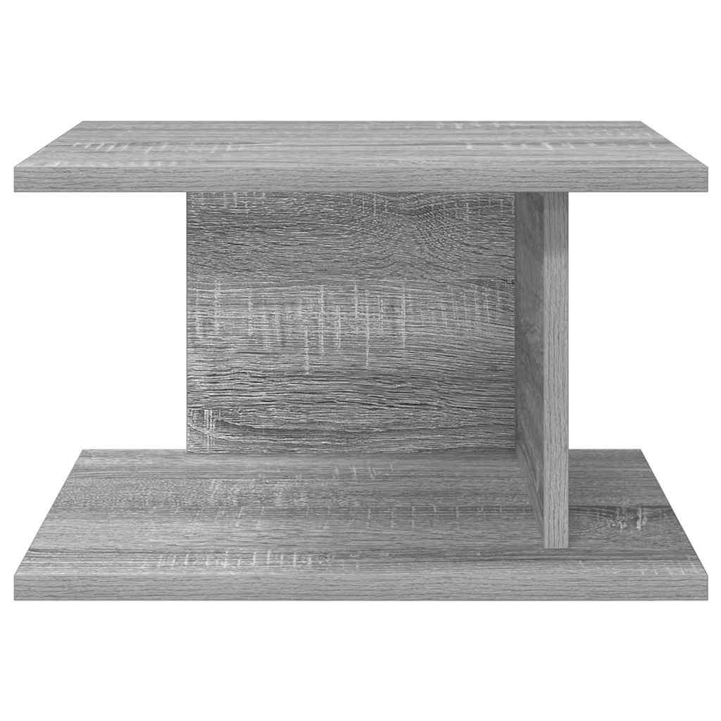 Sengebord 2 stk. Grå Sonoma 40 x 30 x 25 cm Konstrueret træ