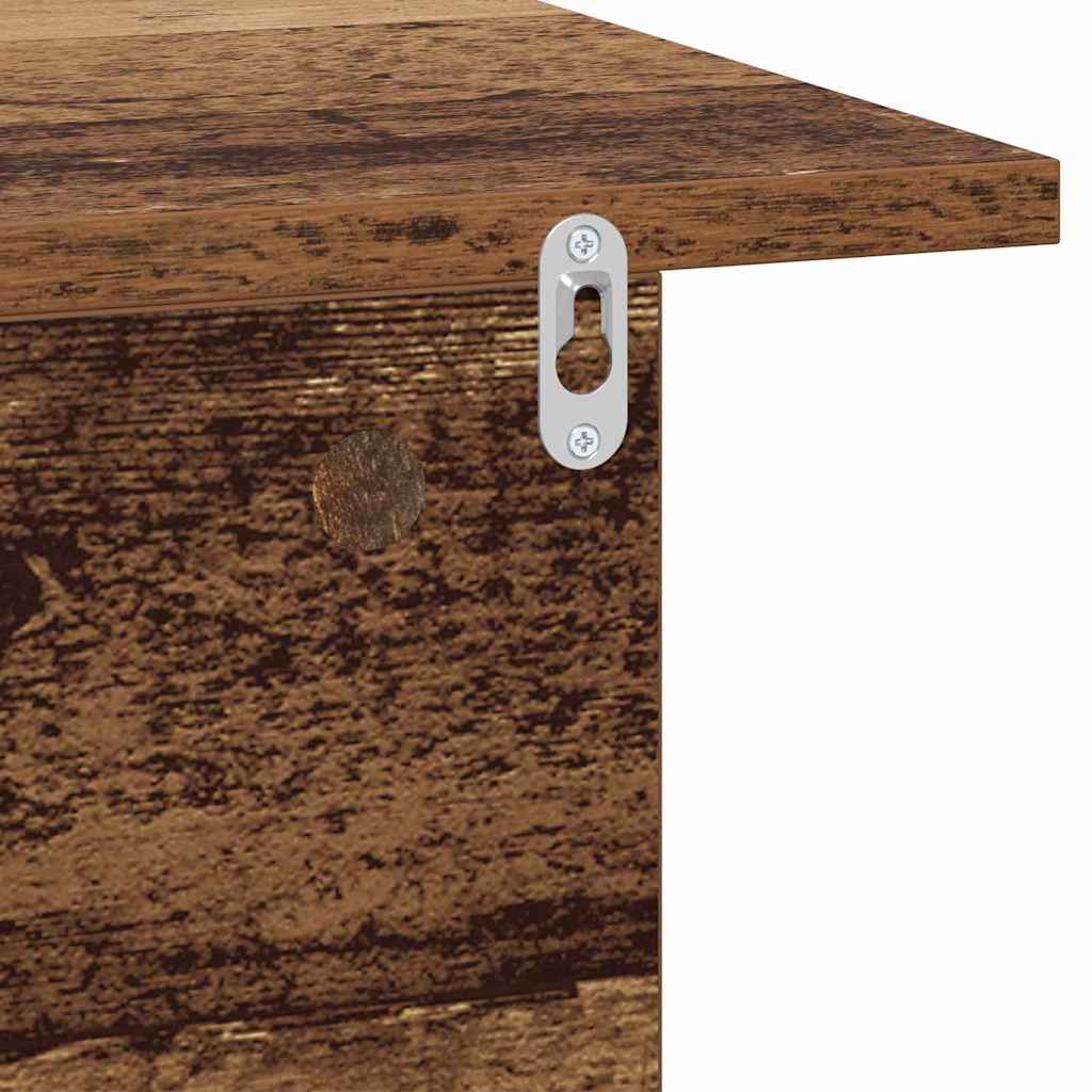 Sengebord Gammelt træ 40 x 30 x 25 cm Konstrueret træ