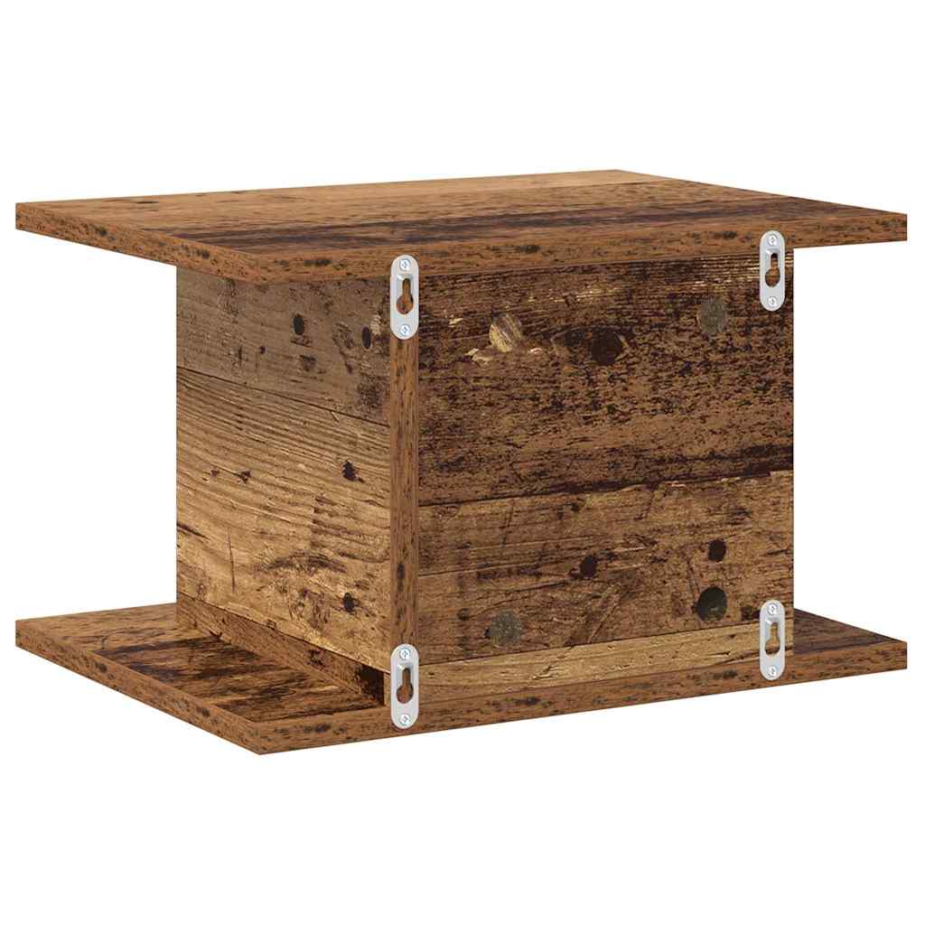Sengebord 2 stk. Gammelt træ 40 x 30 x 25 cm Konstrueret træ