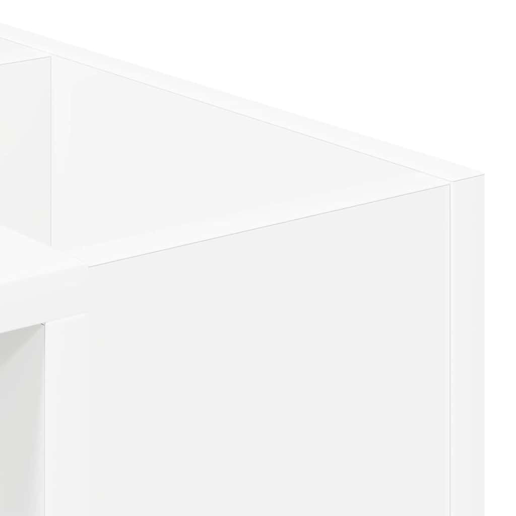 Sofabord Hvid 101,5 x 50 x 37 cm Konstrueret træ