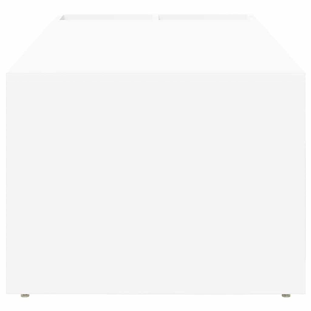 Sofabord Hvid 101,5 x 50 x 37 cm Konstrueret træ