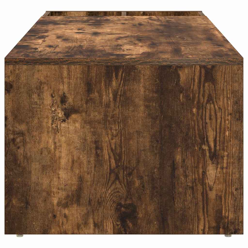 Sofabord Røget eg 101,5 x 50 x 37 cm Konstrueret træ