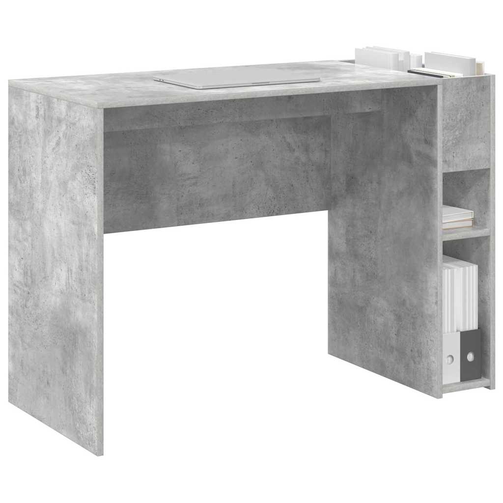Bord Beton Grå Konstrueret træ 109 x 50 x 78 cm