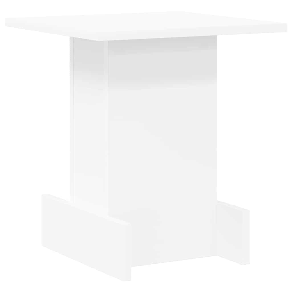 Endebord Hvid 35,5 x 35 x 40 cm Konstrueret træ