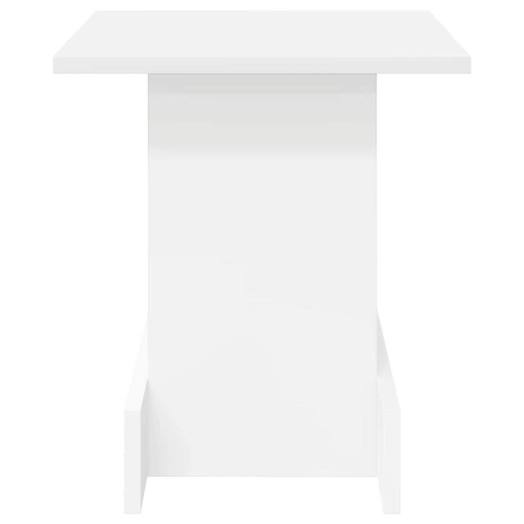 Endebord Hvid 35,5 x 35 x 40 cm Konstrueret træ