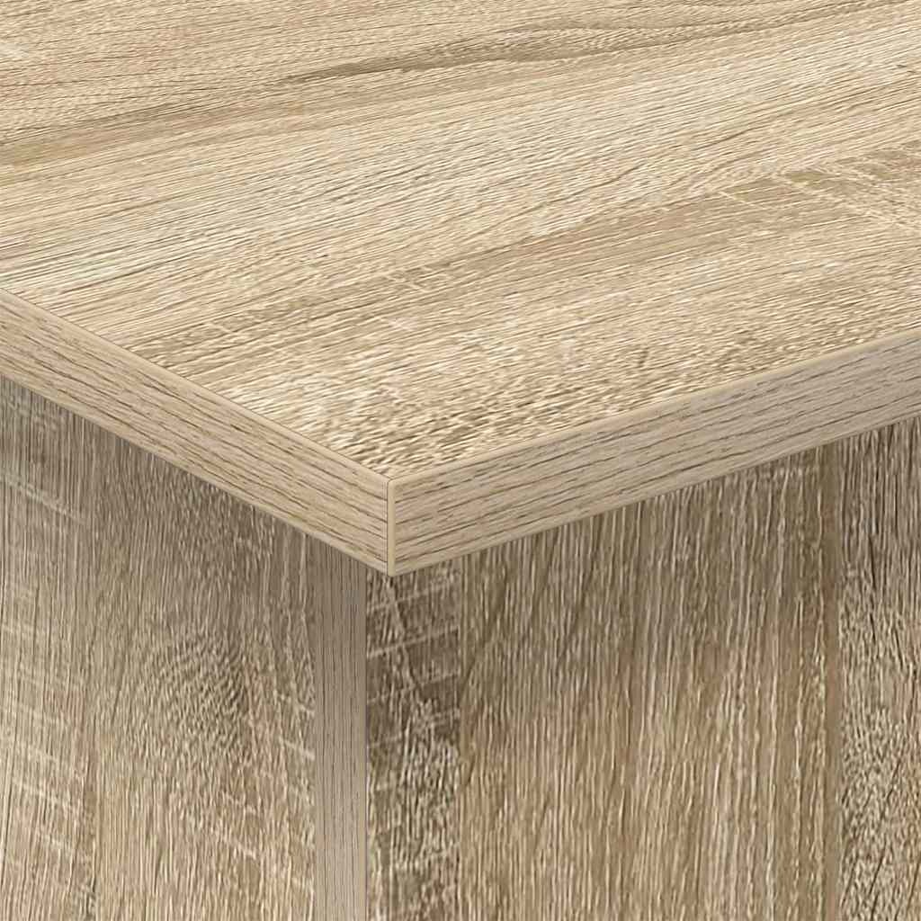 Endebord Sonoma eg 35,5 x 35 x 40 cm Konstrueret træ