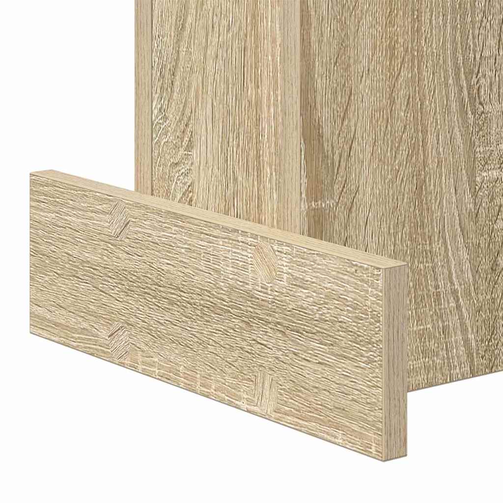 Endebord Sonoma eg 35,5 x 35 x 40 cm Konstrueret træ