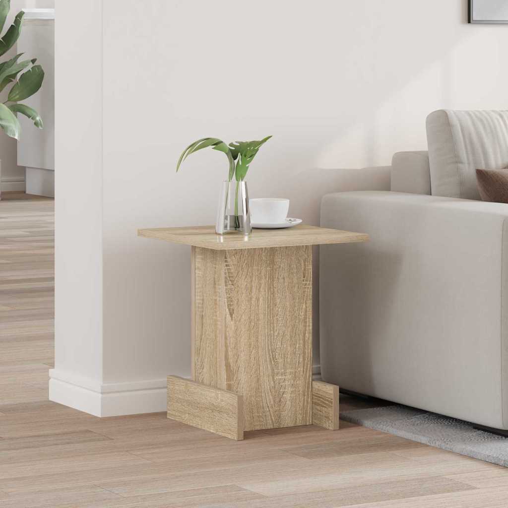 Endebord Sonoma eg 35,5 x 35 x 40 cm Konstrueret træ