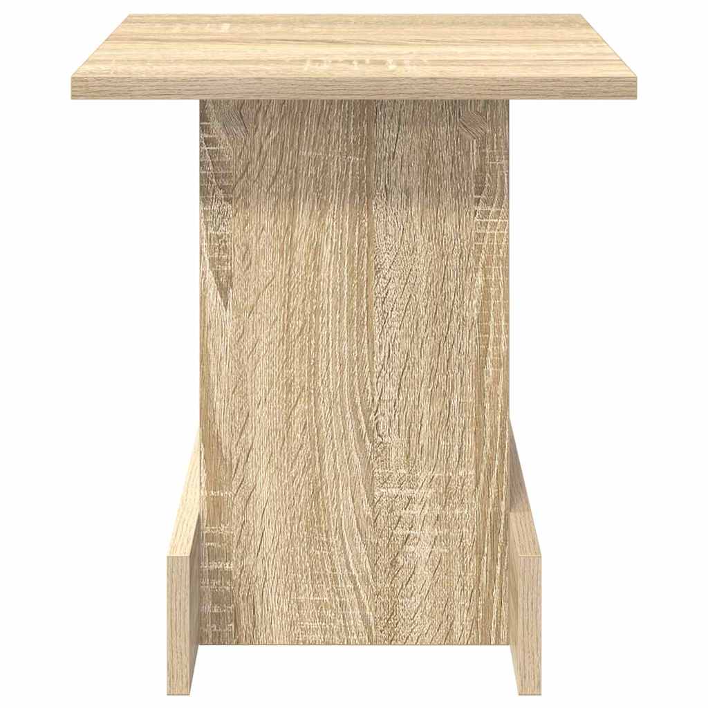 Endebord Sonoma eg 35,5 x 35 x 40 cm Konstrueret træ
