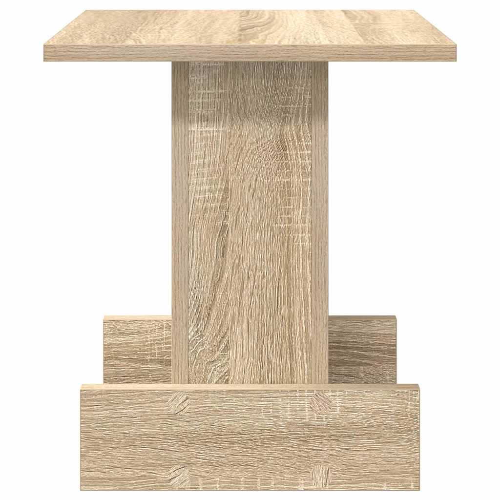 Endebord Sonoma eg 35,5 x 35 x 40 cm Konstrueret træ