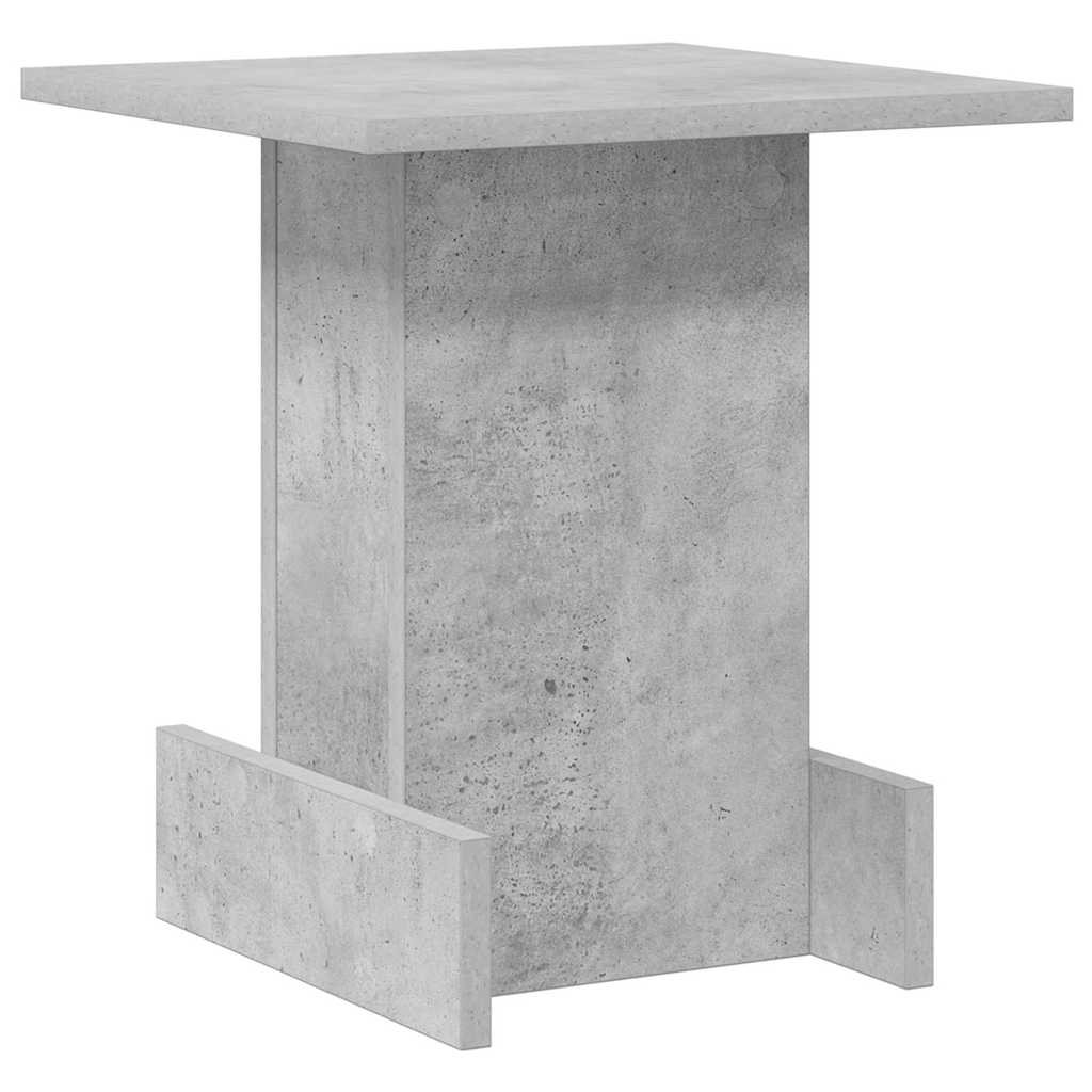 Endebord Beton Grå 35,5 x 35 x 40 cm Konstrueret træ