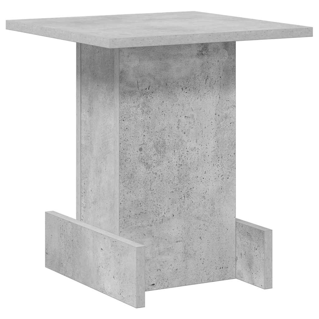 Endebord Beton Grå 35,5 x 35 x 40 cm Konstrueret træ