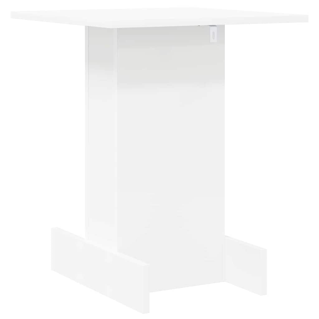 Endebord Hvid 44,5 x 45 x 55 cm Konstrueret træ