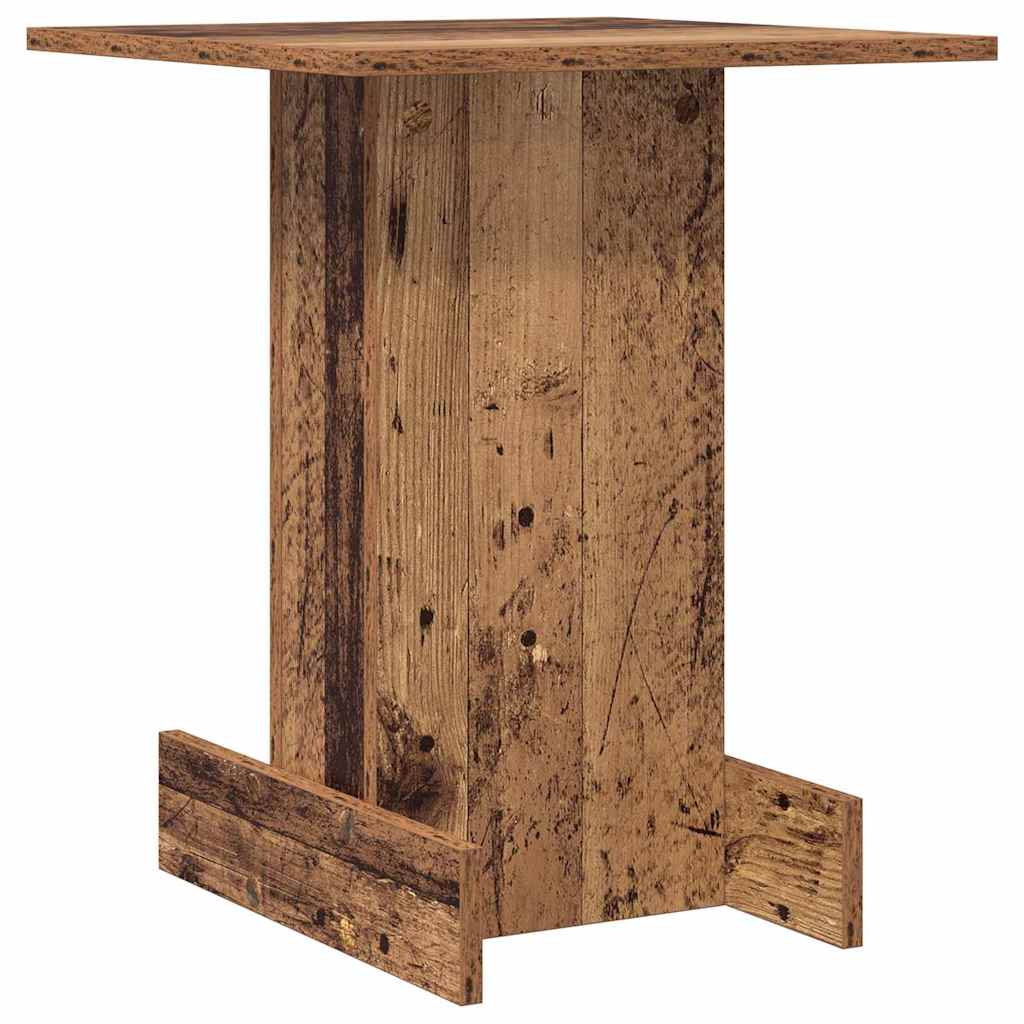 Endebord Gammelt træ 44,5 x 45 x 55 cm Konstrueret træ
