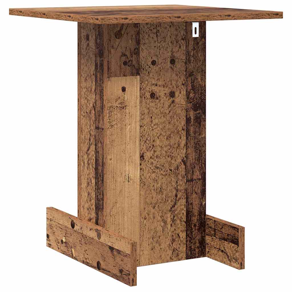 Endebord Gammelt træ 44,5 x 45 x 55 cm Konstrueret træ