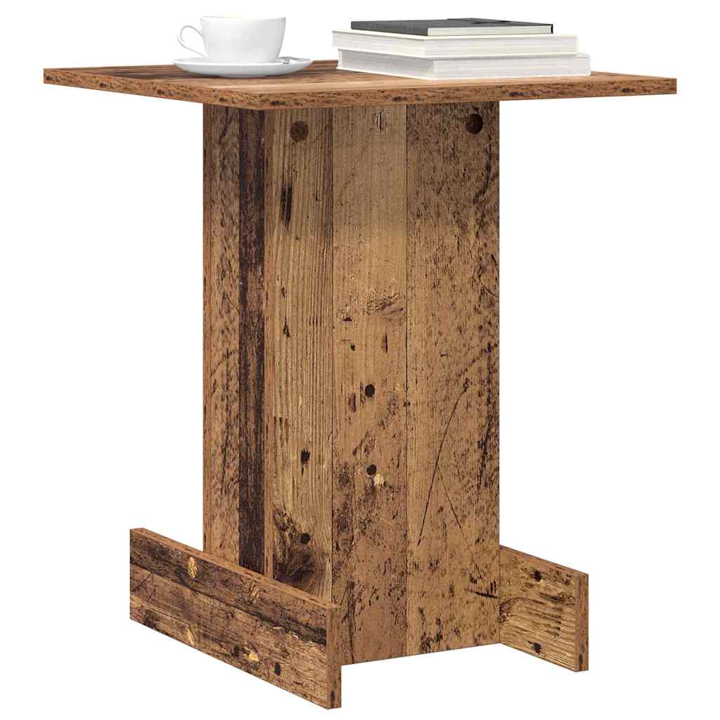 Endebord Gammelt træ 44,5 x 45 x 55 cm Konstrueret træ