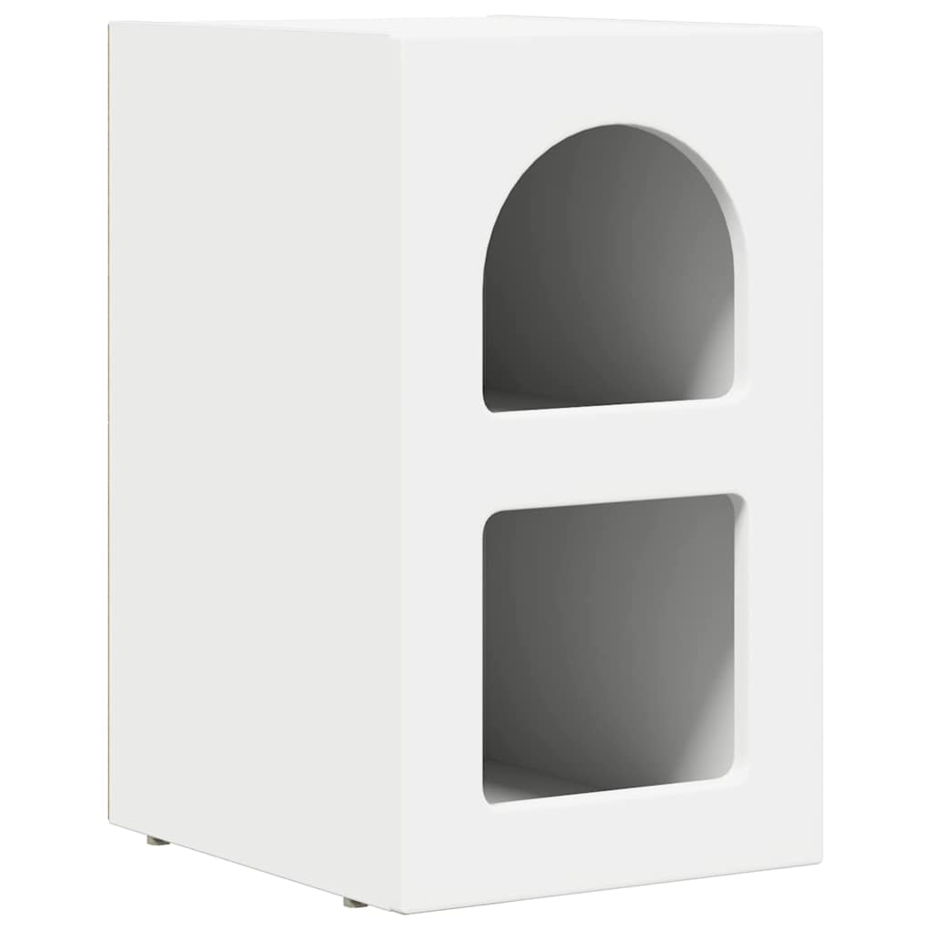 Sengebord ELST Hvid 29,5 x 33,5 x 50 cm Konstrueret træ