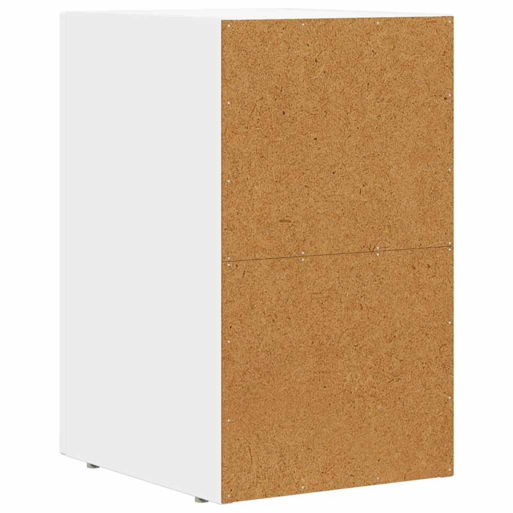 Sengebord ELST Hvid 29,5 x 33,5 x 50 cm Konstrueret træ