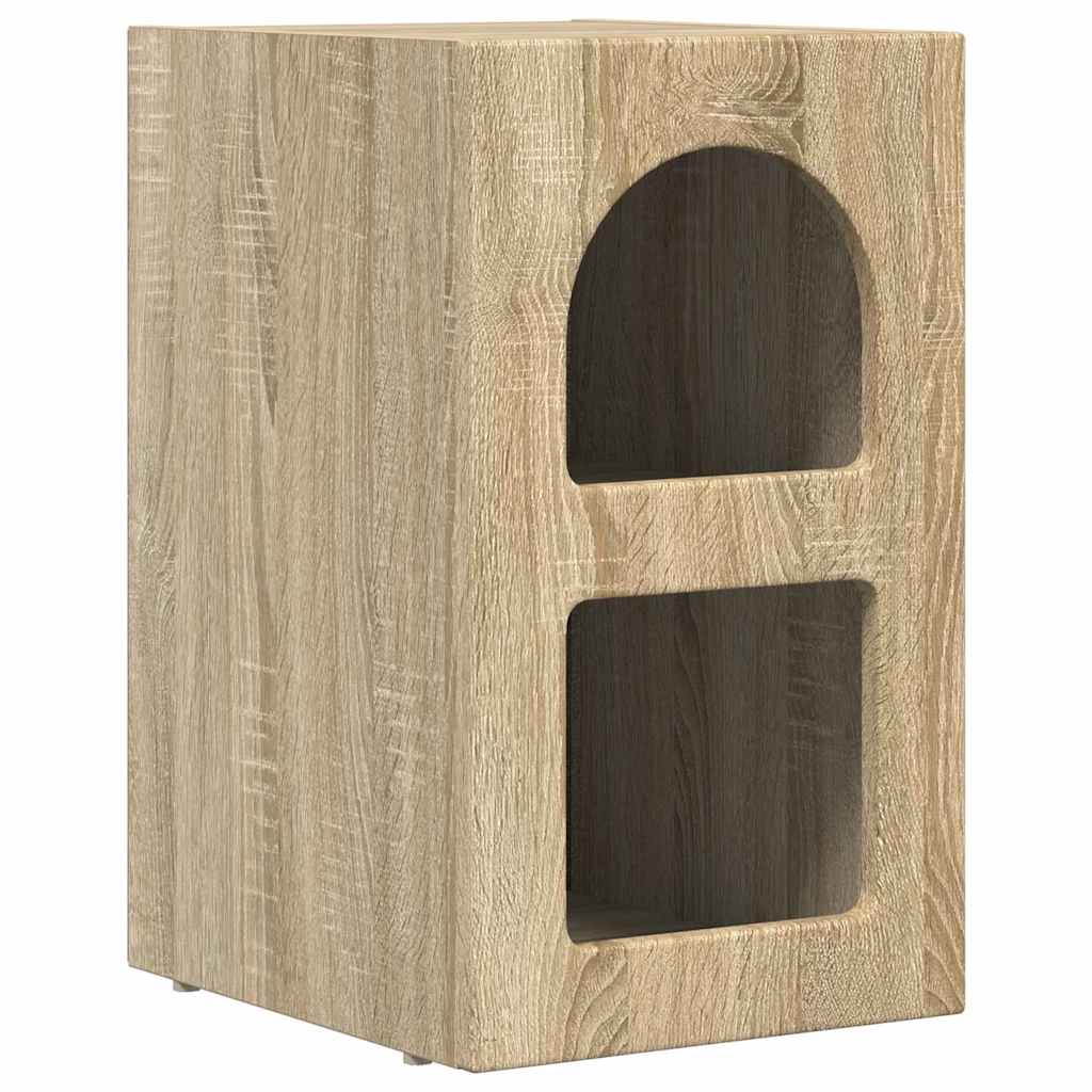 Sengebord ELST Sonoma eg 29,5 x 33,5 x 50 cm Konstrueret træ