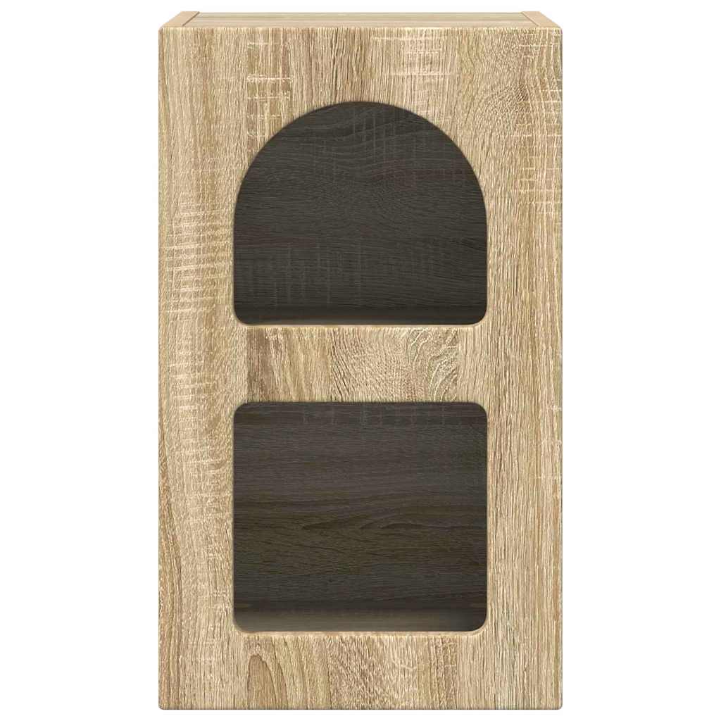 Sengebord ELST Sonoma eg 29,5 x 33,5 x 50 cm Konstrueret træ